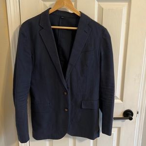 J. Crew Ludlow Slim Cotton Linen Blazer